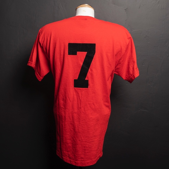 Red Beelzebabes Roller Derby Tee no. 7 Size M - Picture 1 of 5